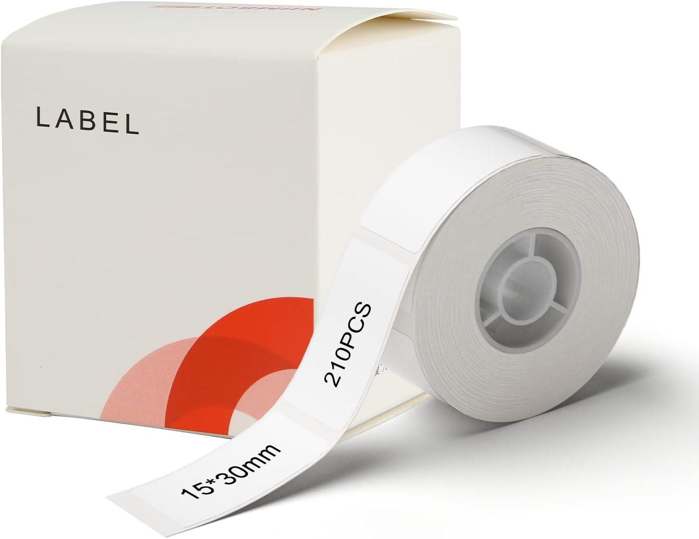 Niimbot etikety RP 15 × 30 mm 210 ks White na D11 a D110 Etikety
