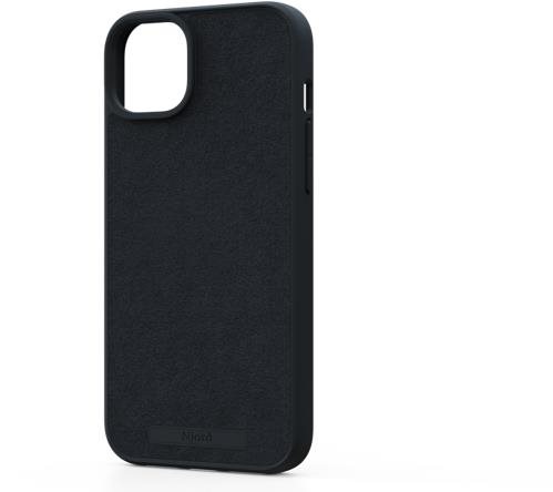 Njord iPhone 15 Plus Suede MagSafe Case Black tok Telefon tok