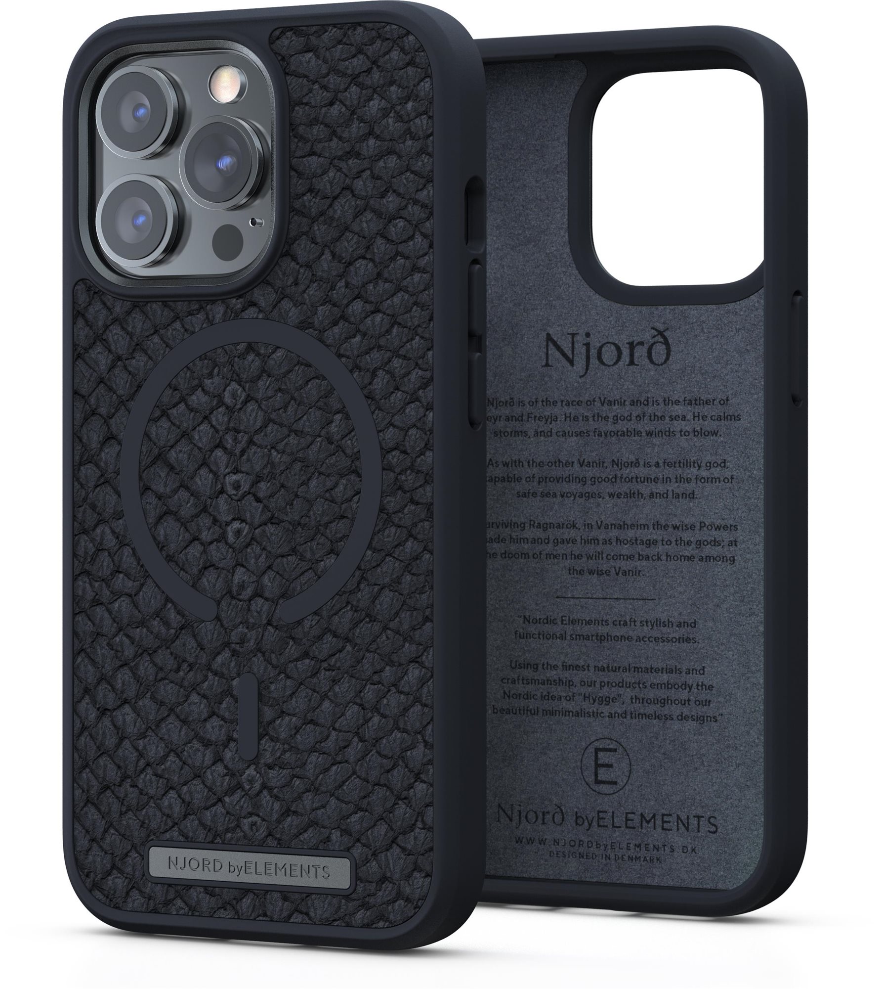 Njord Vindur Case for iPhone 13 Pro Dark Grey Phone Cover