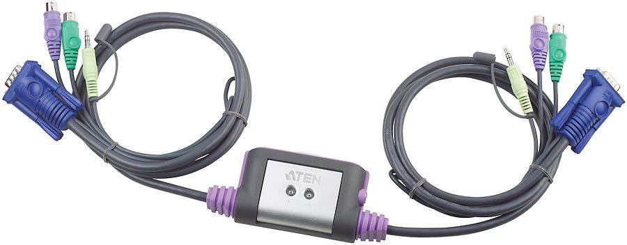 ATEN 1U-2PC Commutateur