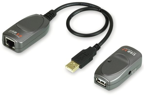 ATEN USB 2.0 Extender for Cat5/Cat5e/Cat6 up to 60m Booster