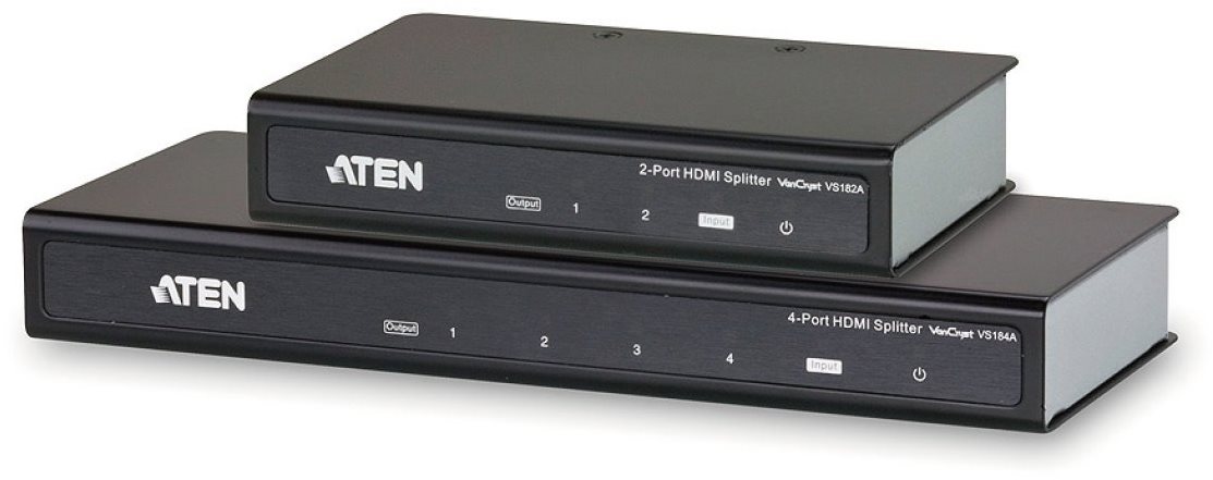 ATEN 2 port HDMI splitter 1-2 4K2K felbontás (2160p Ultra HD) Elosztó