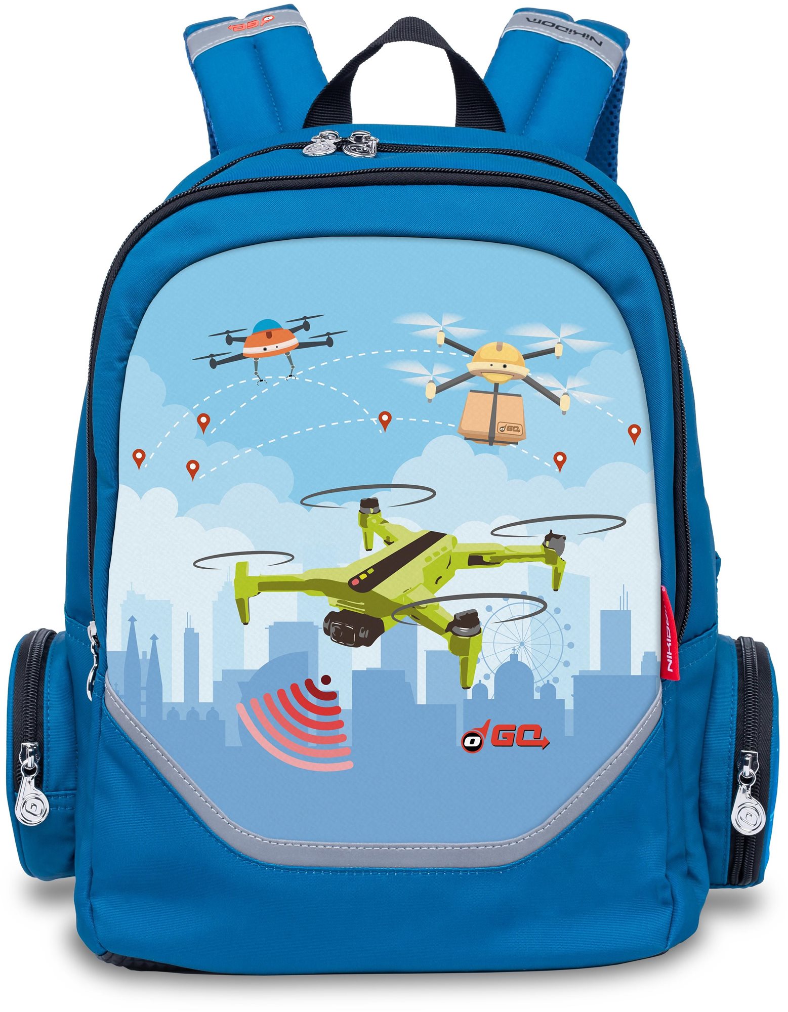 NIKIDOM Roller GO Drones Školský batoh