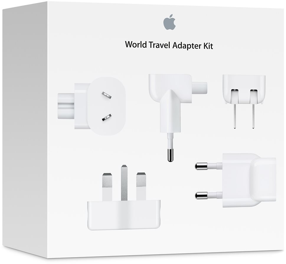 Apple World Travel Adapter Kit Travel Adapter