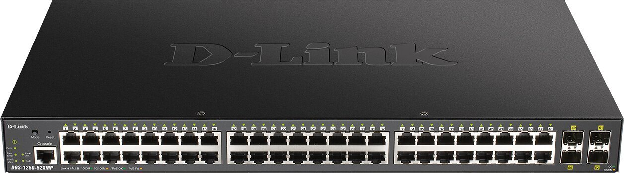 D-LINK DGS-1250-52XMP Switch