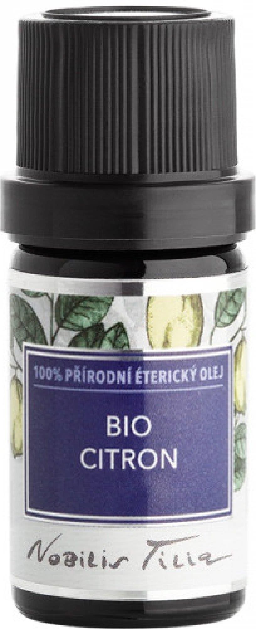 Nobilis Tilia – Éterický olej bio Citrón 10 ml Esenciálny olej