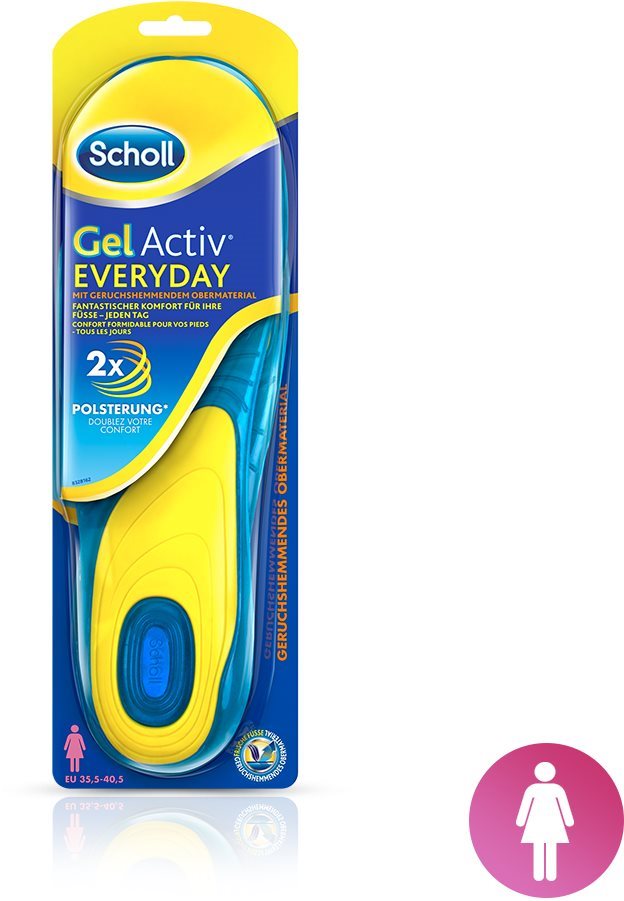 SCHOLL Gélové vložky do topánok Everyday - Ženy Vložky do topánok