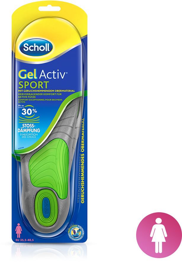 SCHOLL GelActiv Gélové vložky do topánok Sport - Ženy Vložky do...