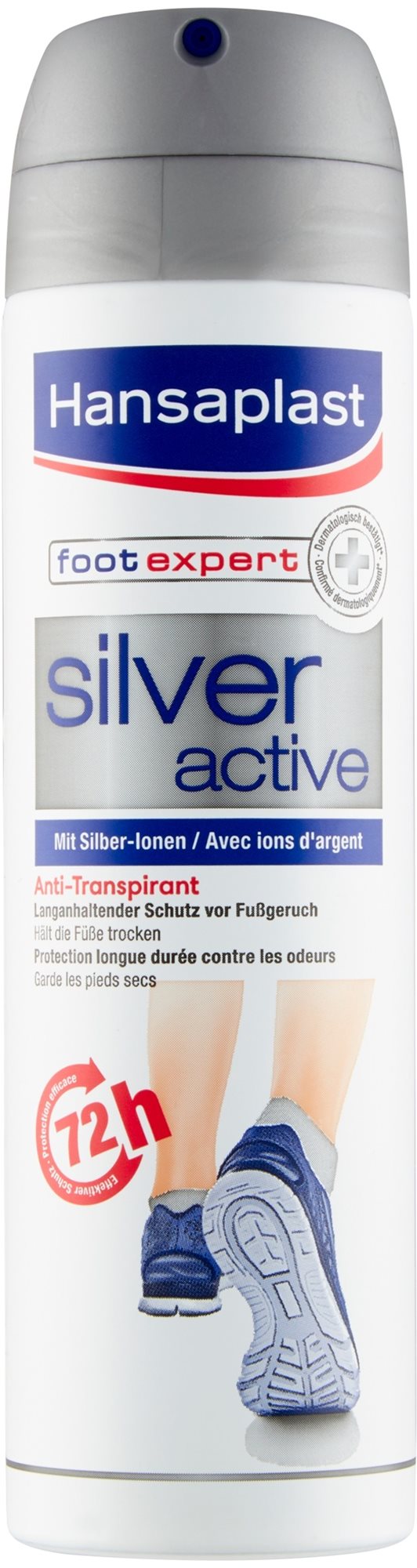HANSAPLAST Silver Active 150 ml Sprej na nohy