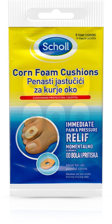 SCHOLL Ochranný vankúšik na kurie oká a citlivé miesta 9 ks Náplasť