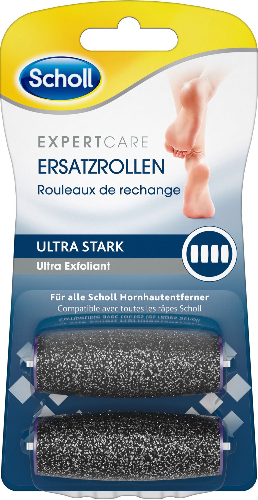 SCHOLL Velvet Smooth - ultra, 2db Pótfej