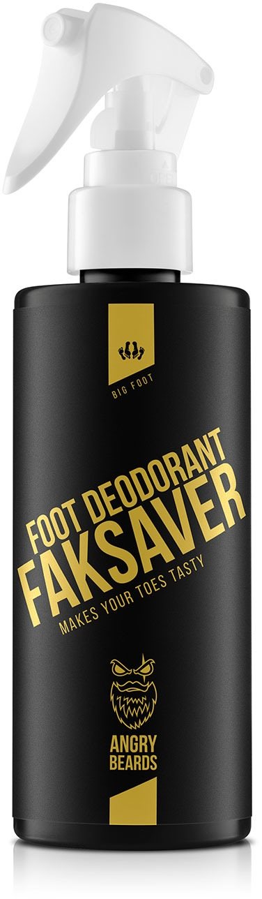 ANGRY BEARDS Faksaver Lábdezodor 200 ml Lábspray