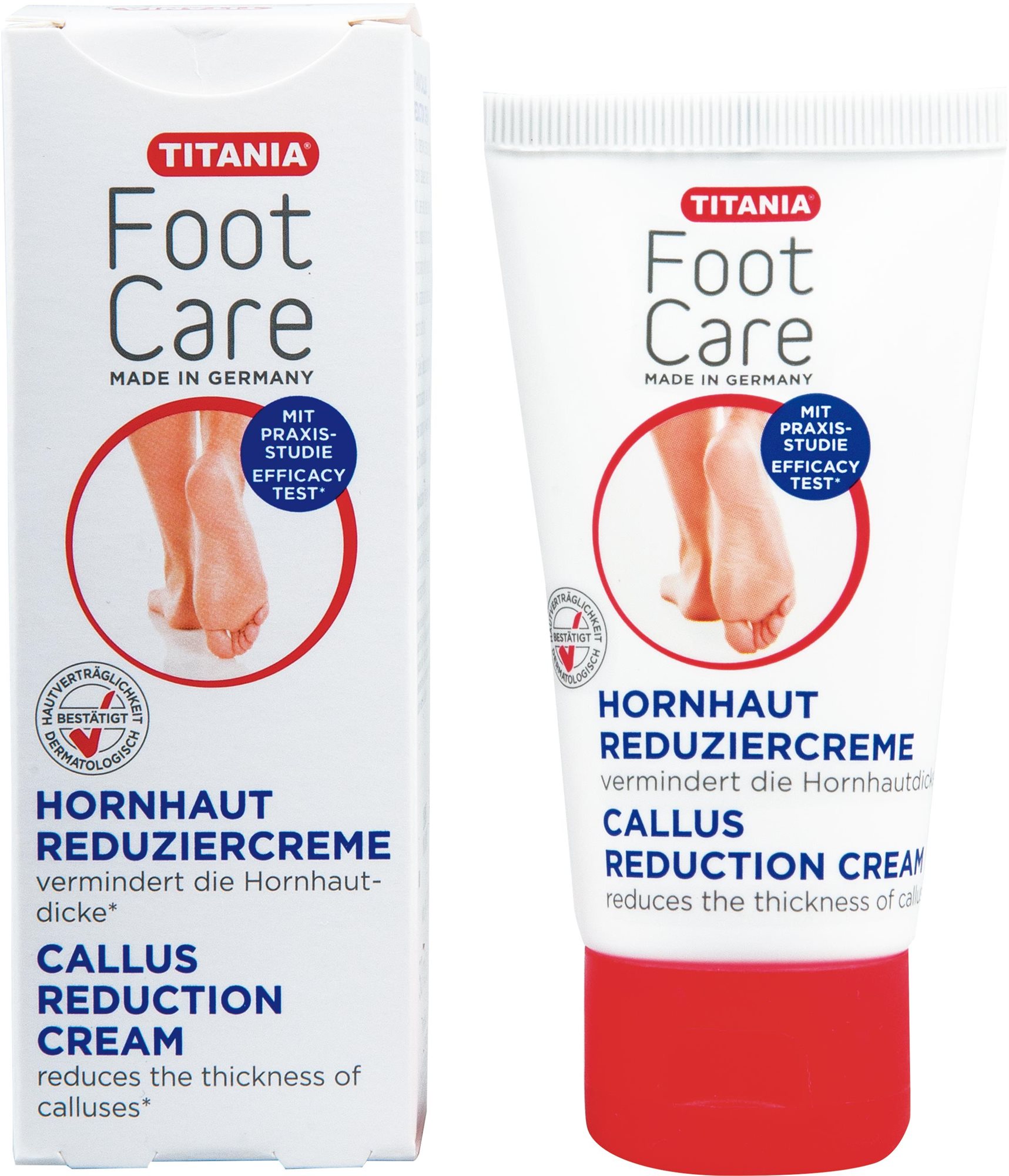 TITANIA Krém na redukciu stvrdnutej kože 50 ml Krém na nohy