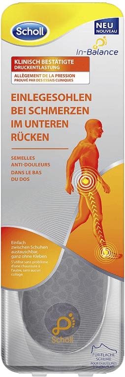 SCHOLL In-Balance Lower Back Insole Medium Talpbetét