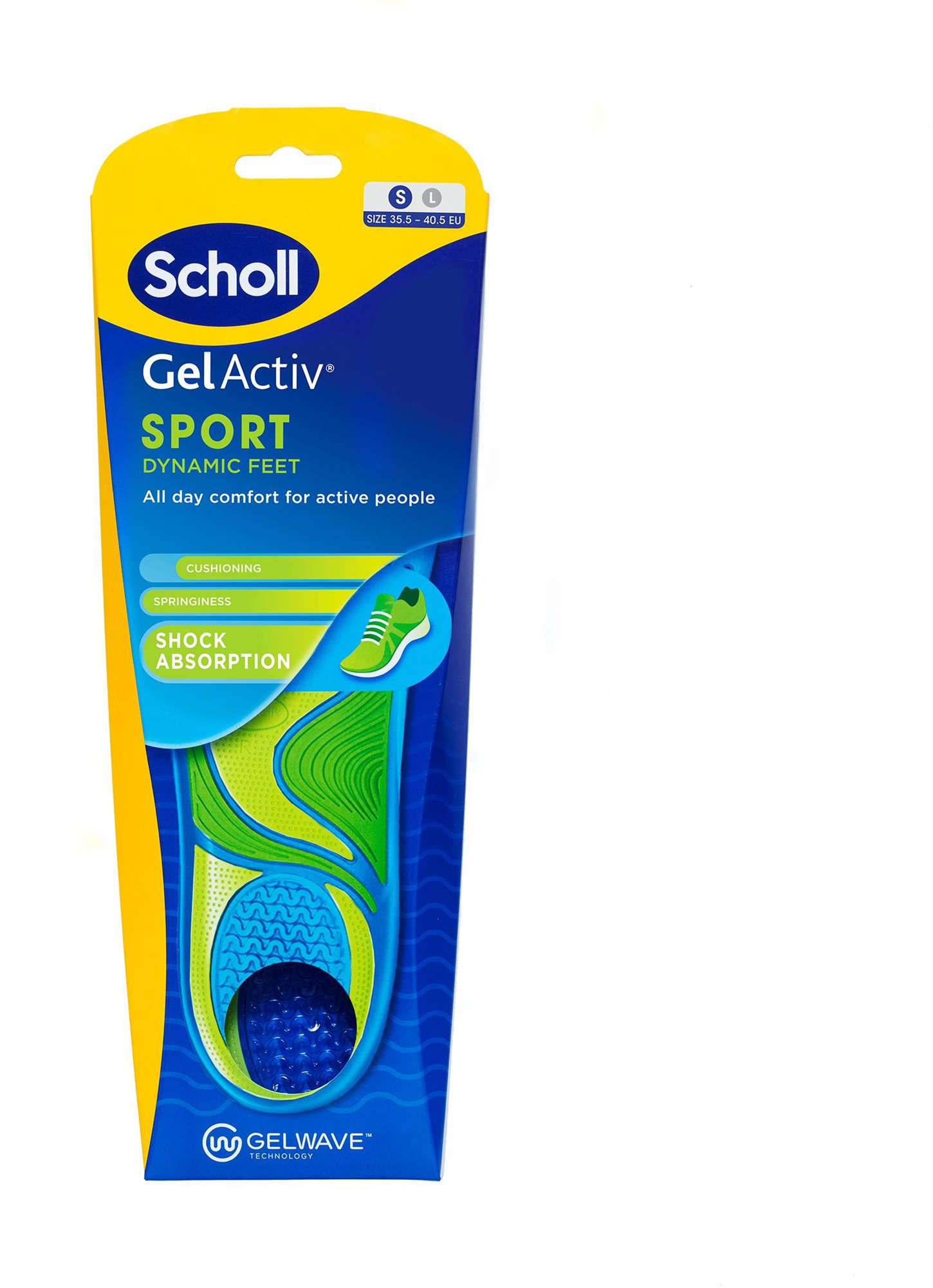 SCHOLL GelActiv Sport Insole Small Vložky do topánok