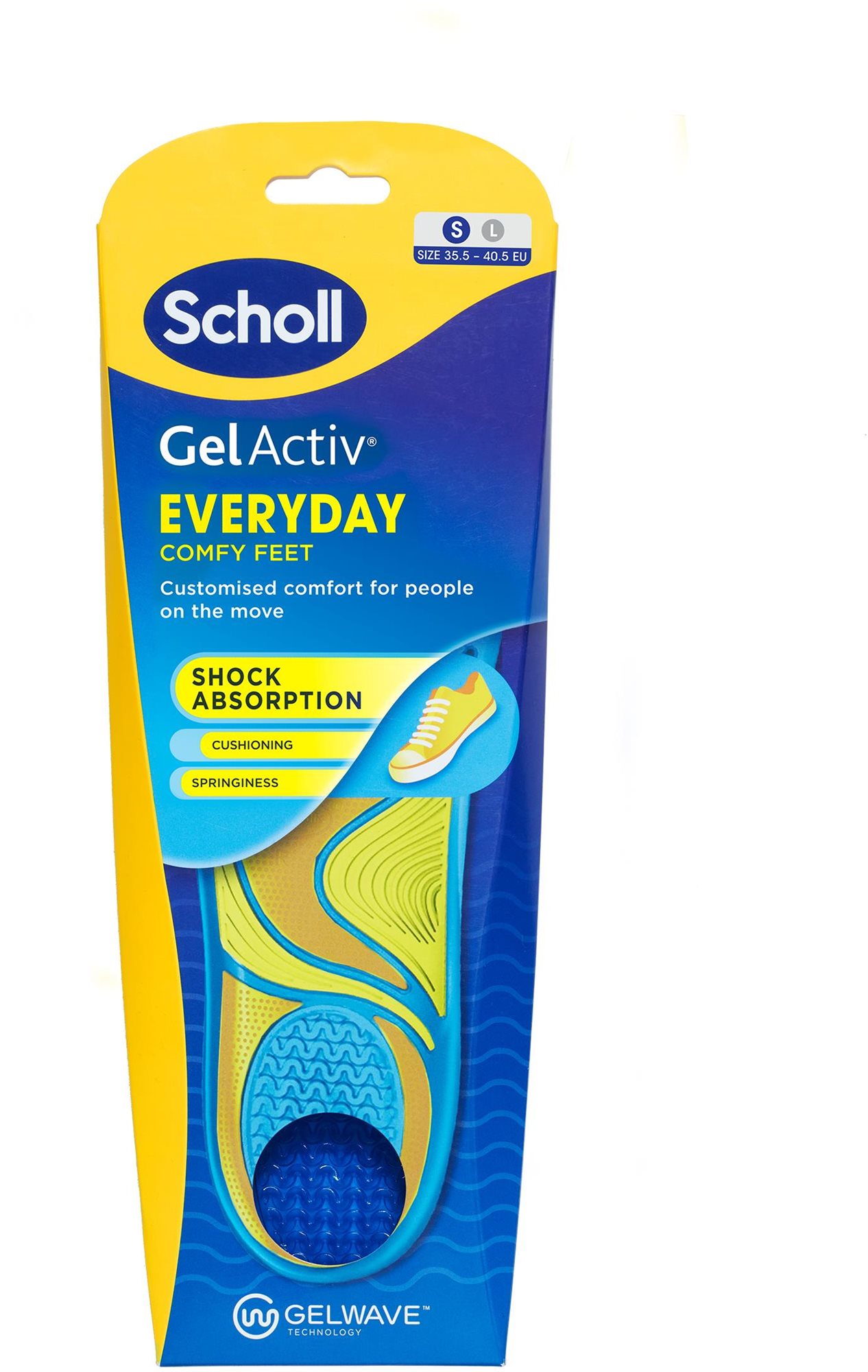SCHOLL GelActiv Casual Insole Small Talpbetét
