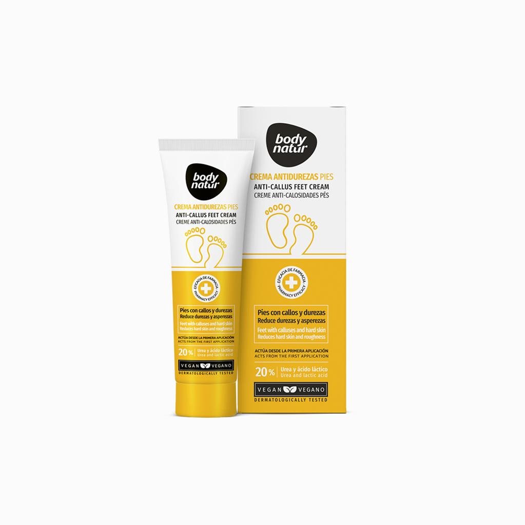 BODYNATUR Krém na stvrdnutú pokožku nôh 50 ml Krém na nohy