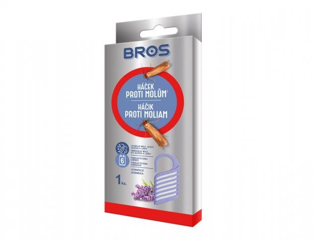 BROS levanduľový háčik proti moliam Odpudzovač hmyzu