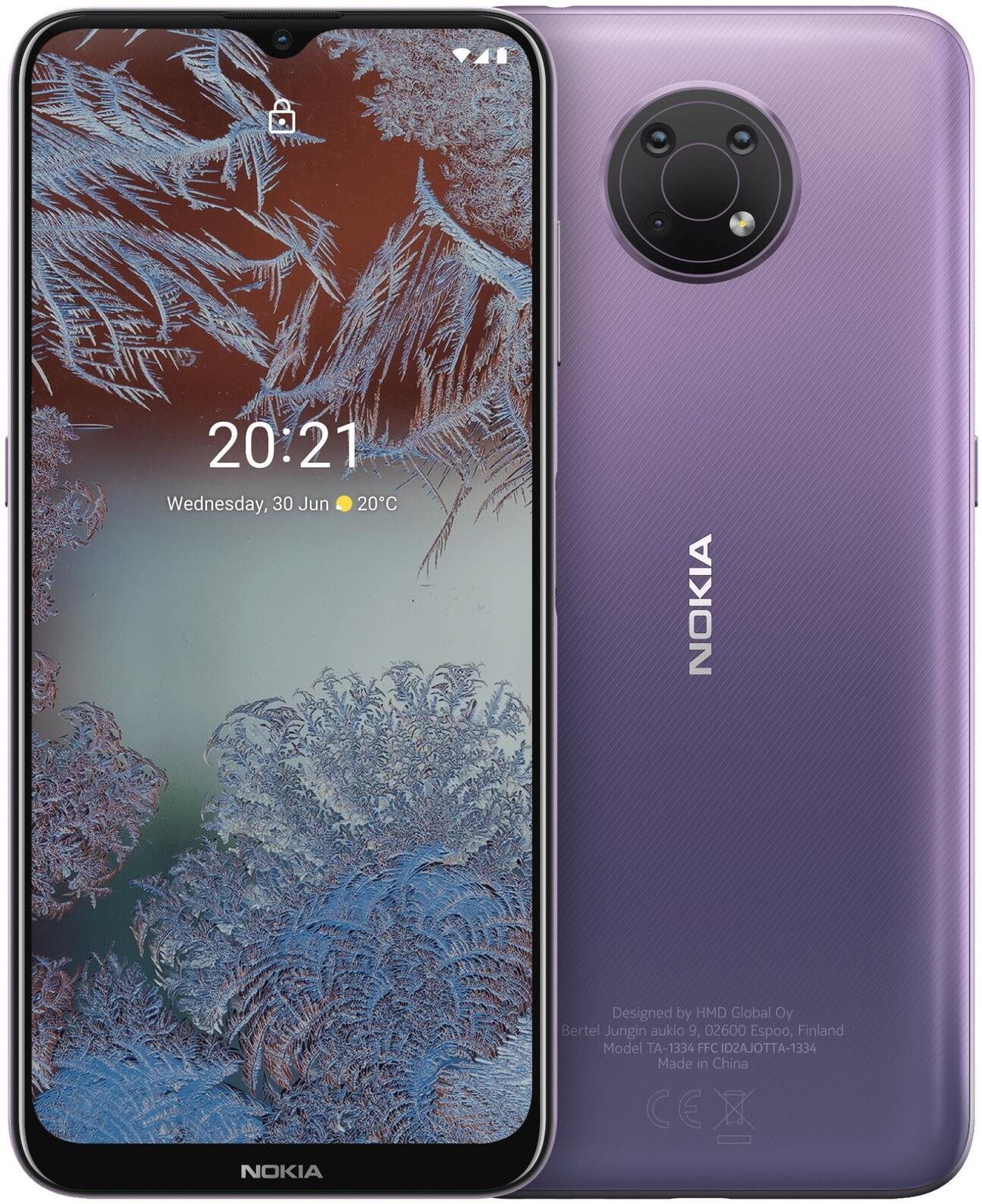 Nokia G10 Dual SIM 32 GB lila Mobiltelefon