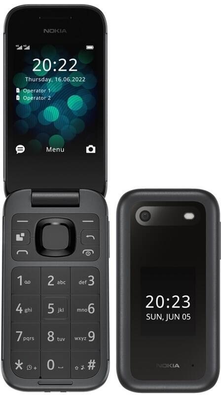 Nokia 2660 Flip fekete Mobiltelefon