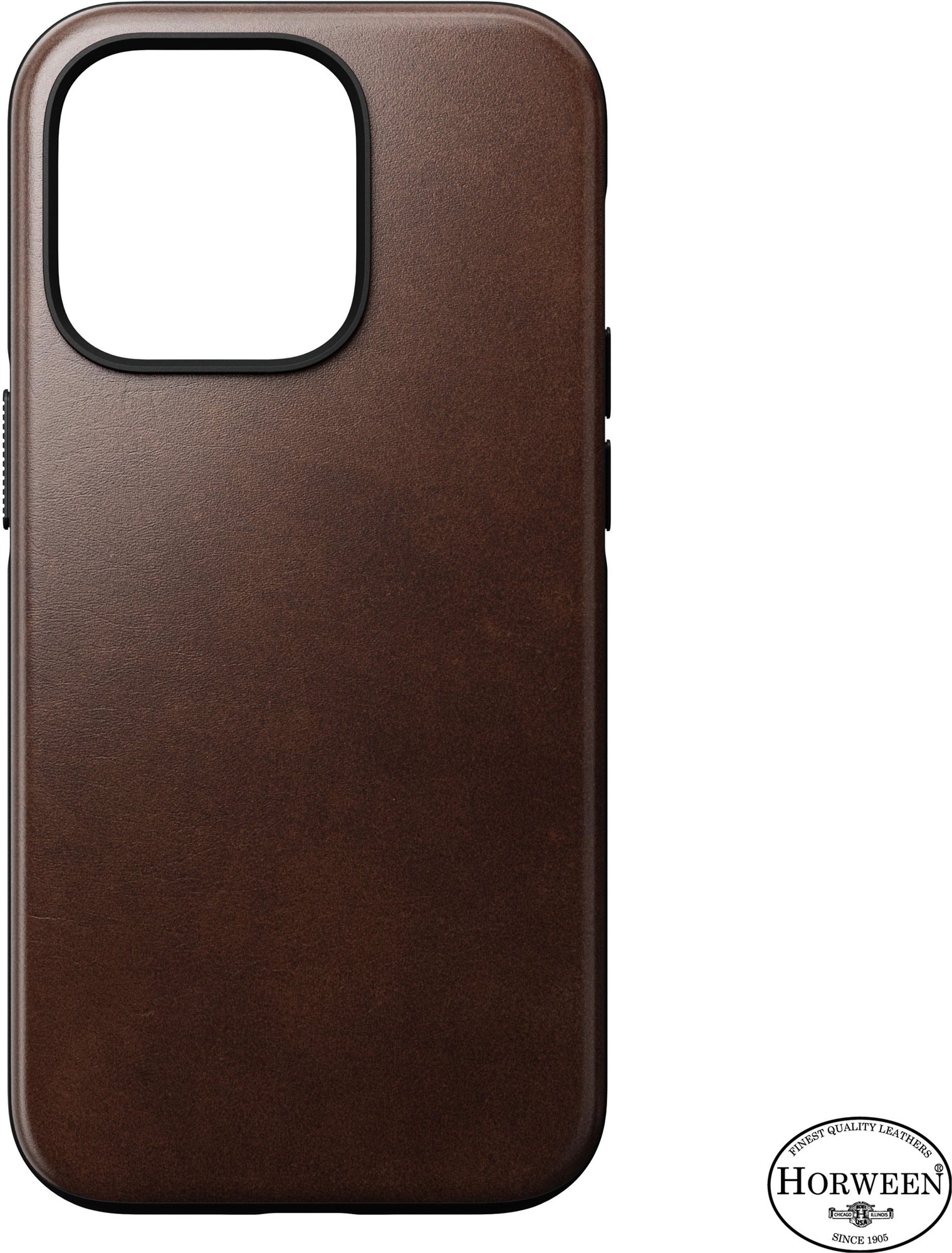 Nomad Modern Leather MagSafe Case Brown iPhone 14 Pro Kryt na mobil