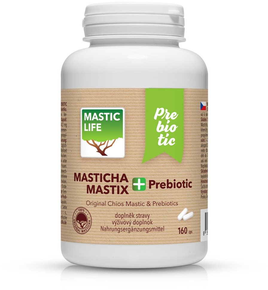 Masticlife Prebiotic Chios Masticha 160 kapslí Doplněk stravy