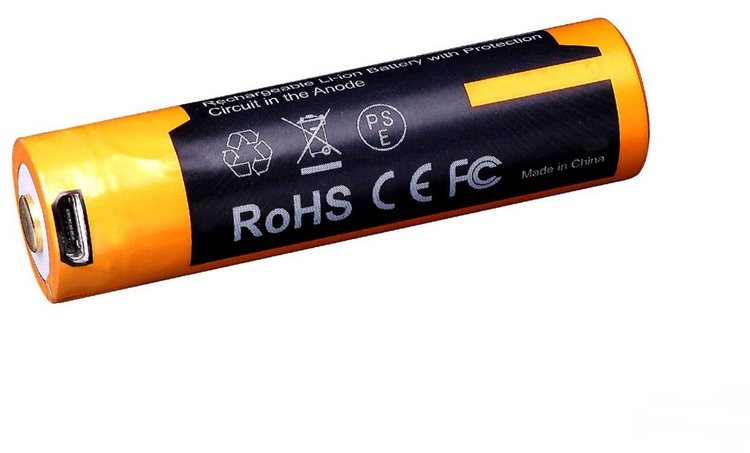 Dobíjacia USB AA tužková batéria Fenix 1600 mAh (Li-ion) Akumulátor
