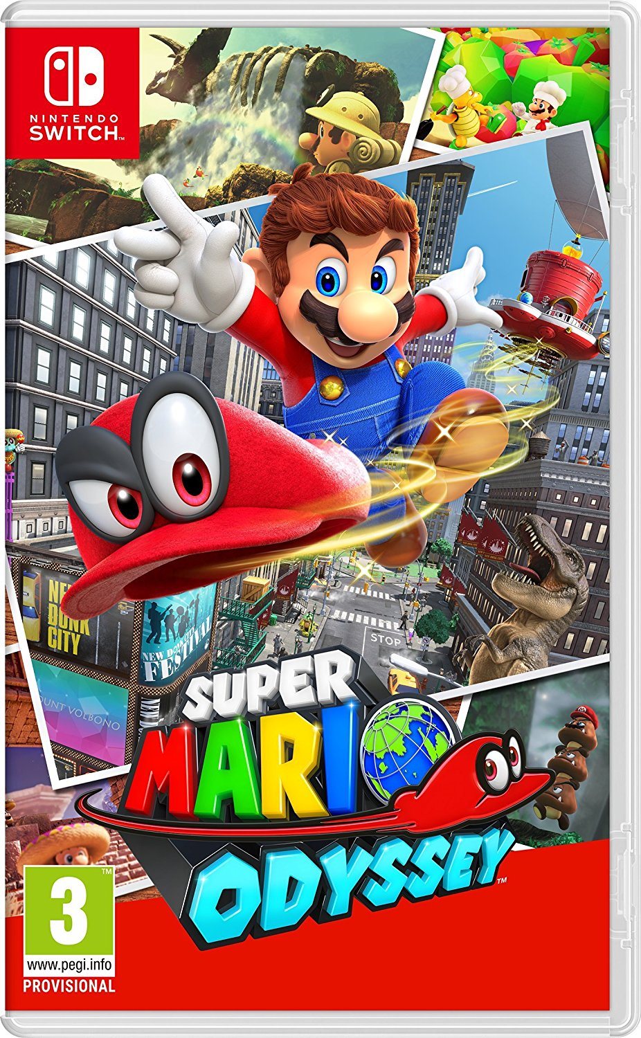 Super Mario Odyssey - Nintendo Switch Console Game