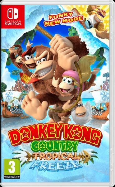 Donkey Kong Country: Tropical Freeze  - Nintendo Switch Console Game