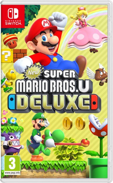 New Super Mario Bros U Deluxe - Nintendo Switch Console Game