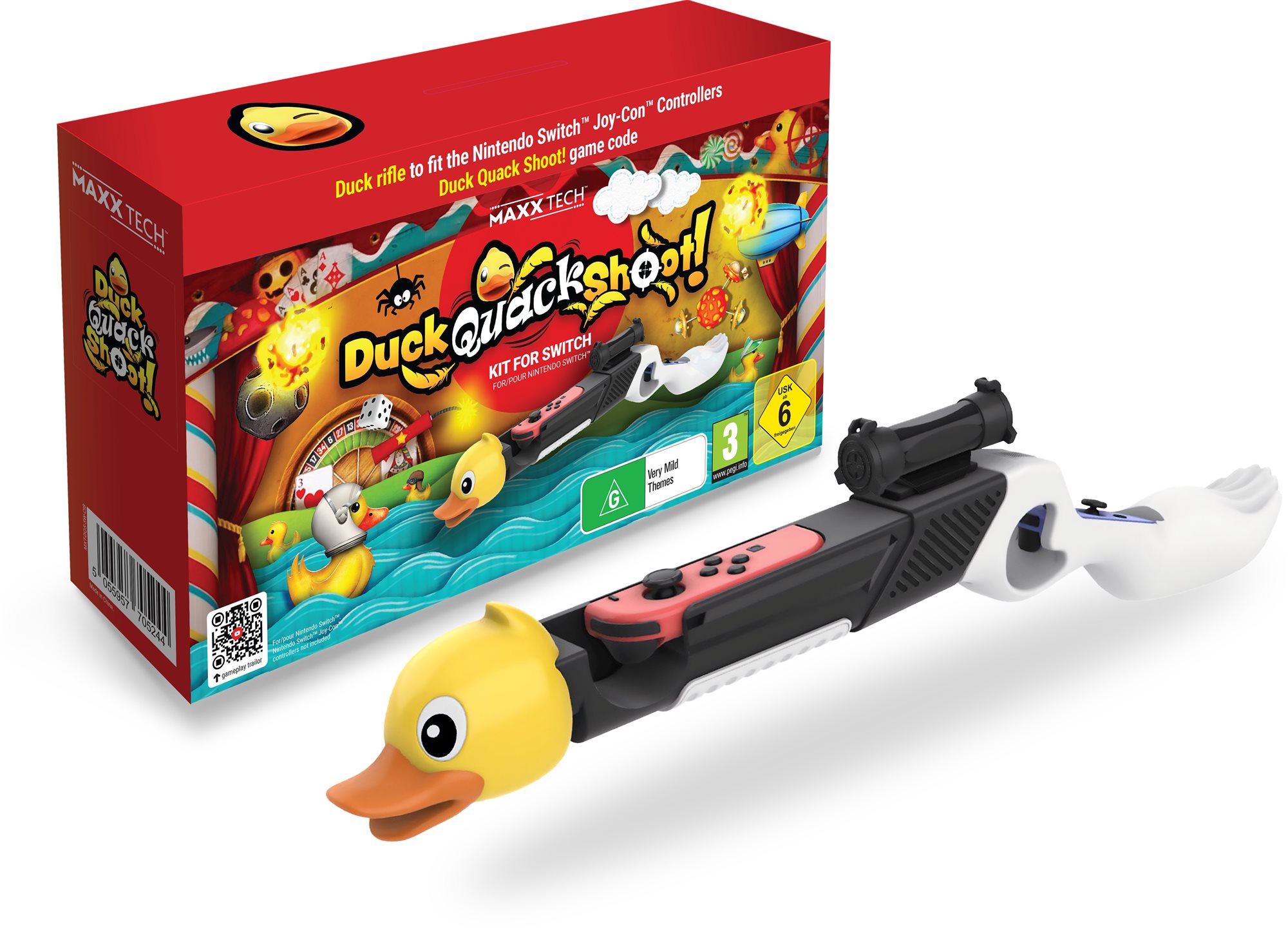 Duck, Quack, Shoot! Kit – hra a súprava príslušenstva na Nintendo...