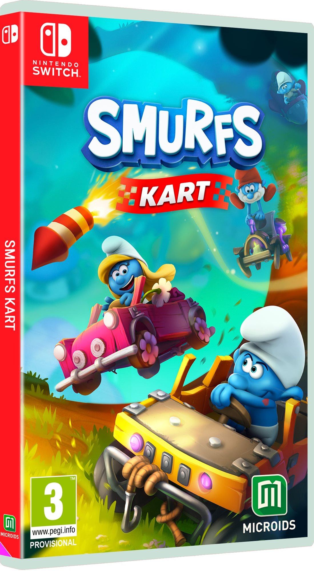 Smurfs Kart Turbo Edition - Nintendo Switch Hra na konzolu