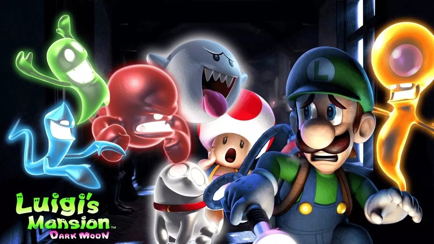 Luigis Mansion: Dark Moon Remaster - Nintendo Switch Konzol játék