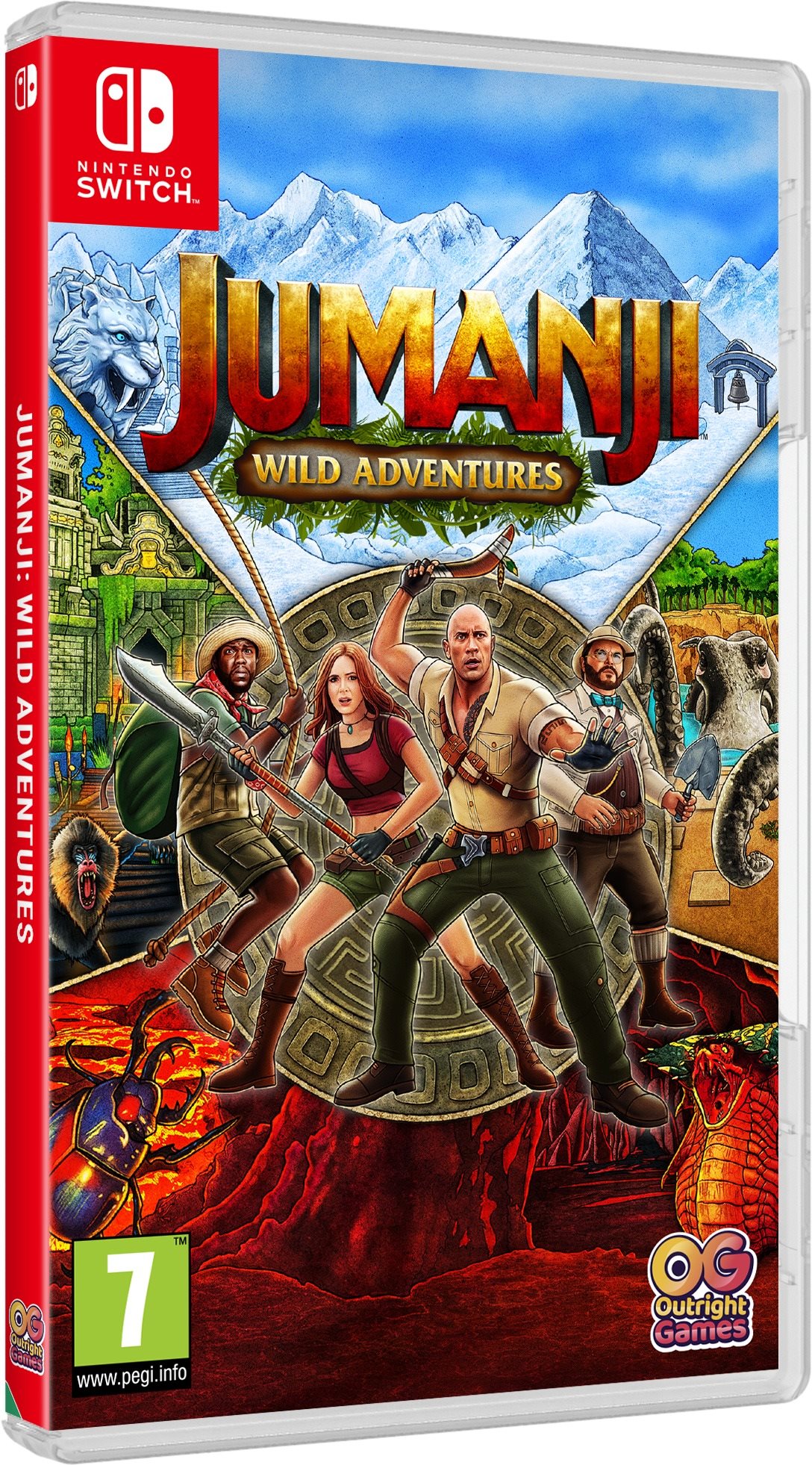 Jumanji: Wild Adventures - Nintendo Switch Konzol játék