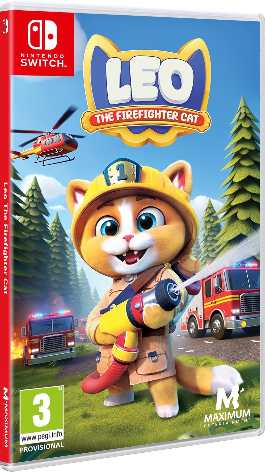 Leo the Firefighter Cat – Nintendo Switch Hra na konzolu