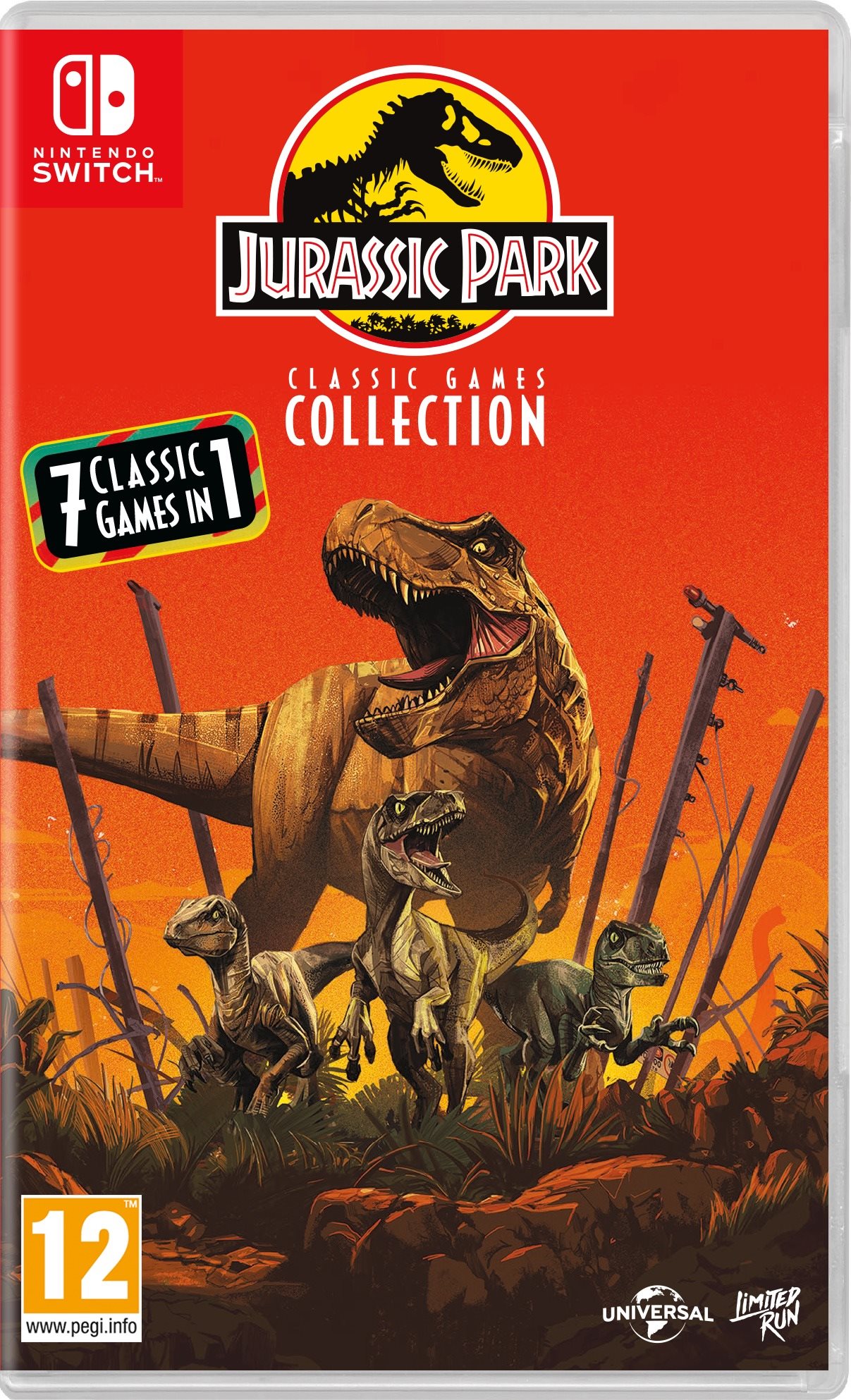 Jurassic Park Classic Games Collection - Nintentdo Switch...