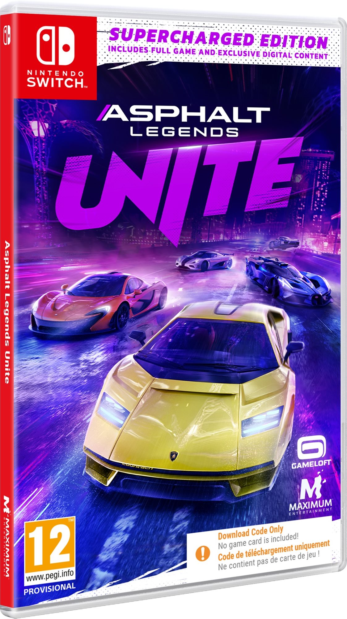 Asphalt Legends UNITE: Supercharged Edition - Nintendo Switch...