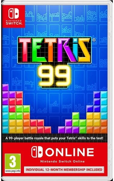 Tetris 99 + Nintendo Switch Online 12 months - Nintendo Switch...