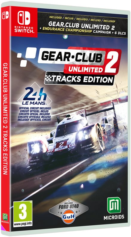 Gear.Club Unlimited 2: Tracks Edition - Nintendo Switch Console Game