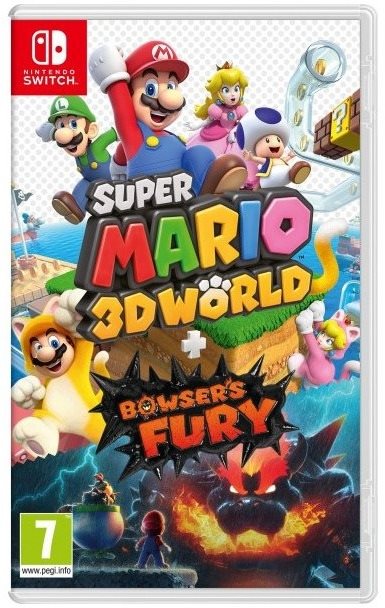 Super Mario 3D World + Bowser's Fury - Nintendo Switch Console Game