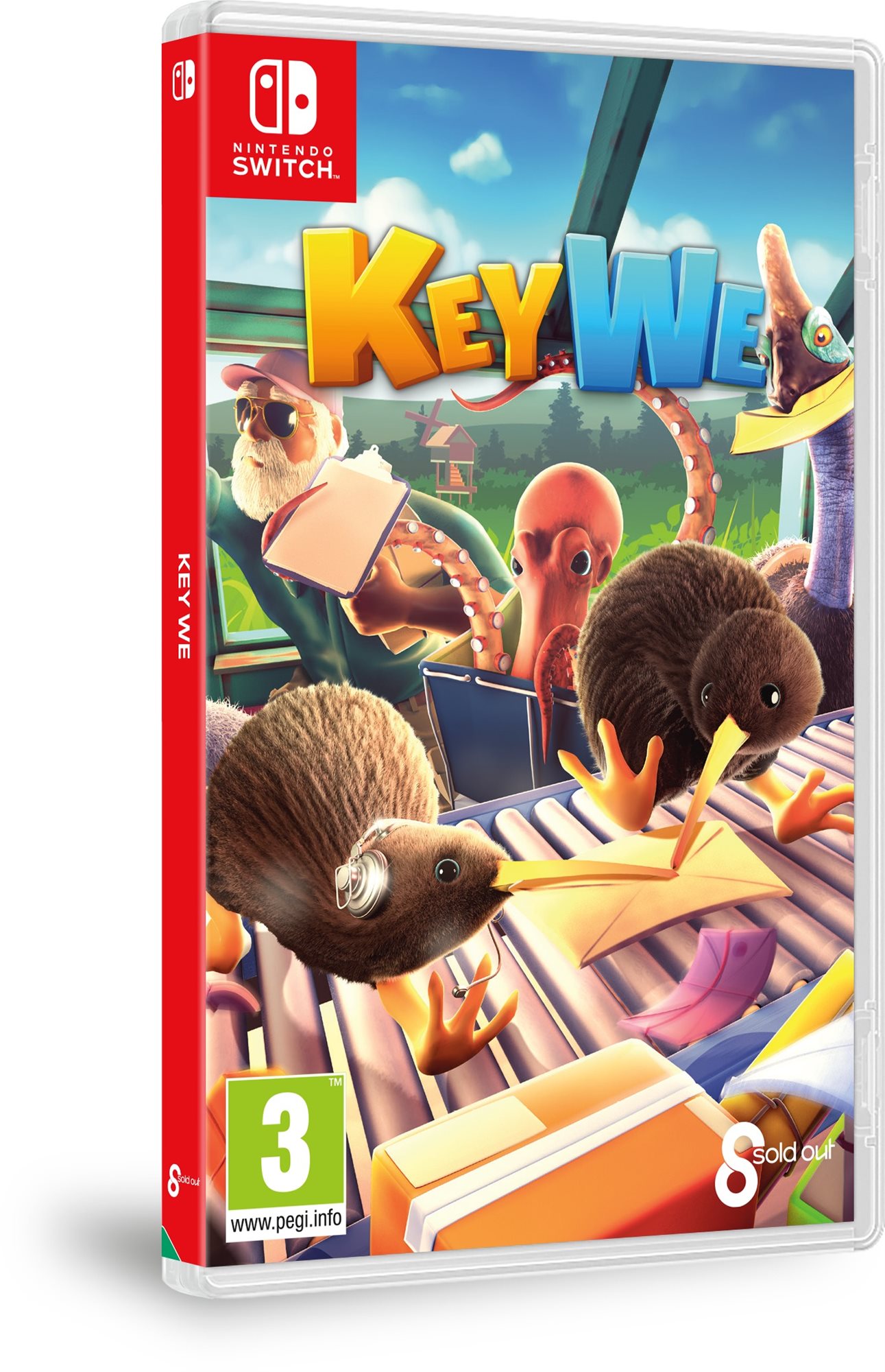 KeyWe - Nintendo Switch Console Game
