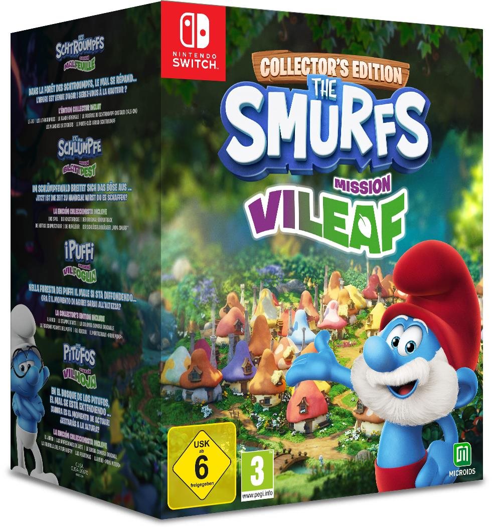 The Smurfs - Mission Vileaf - Collectors Edition - Nintendo Switch...