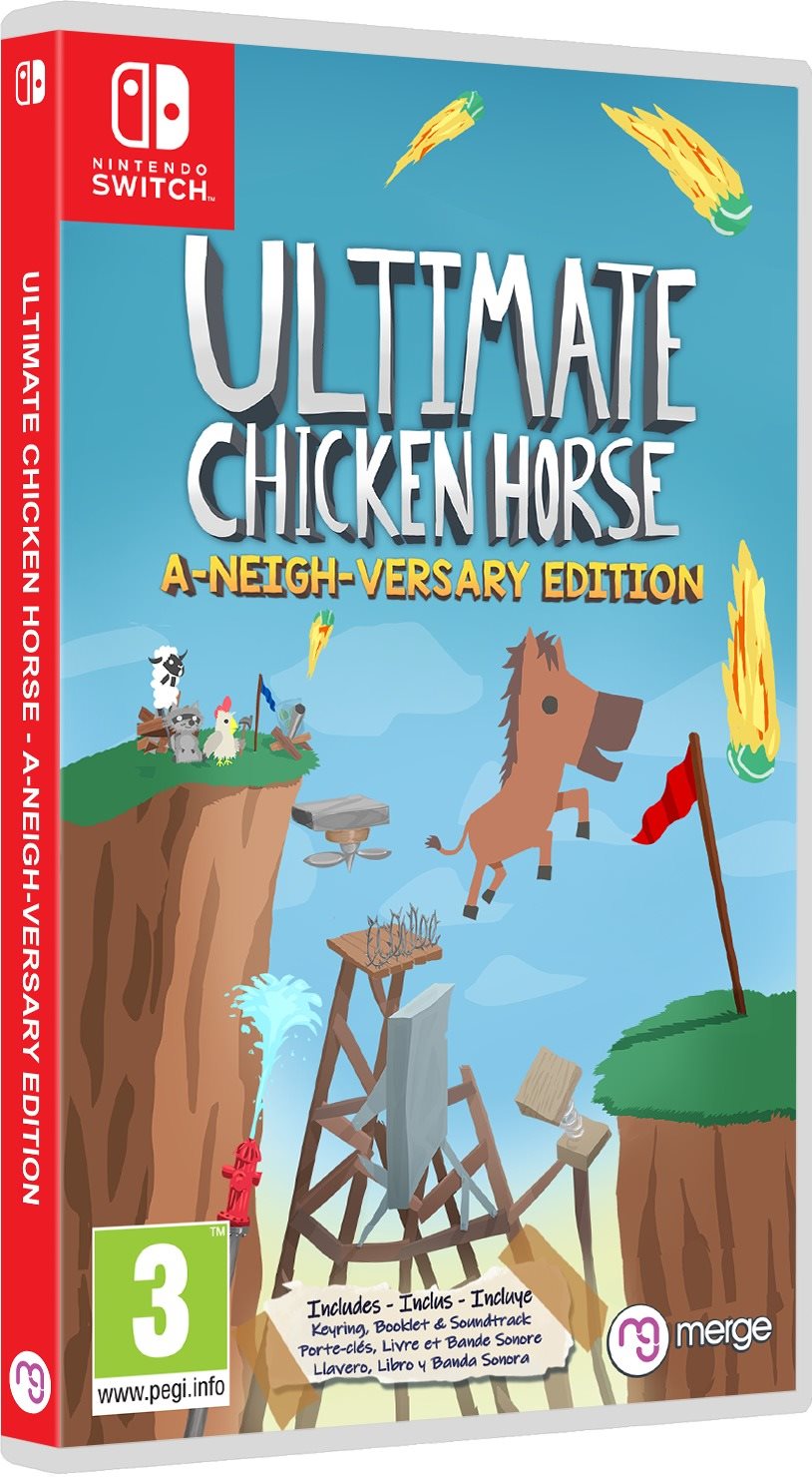 Ultimate Chicken Horse - A-Neigh-Versary Edition - Nintendo Switch...