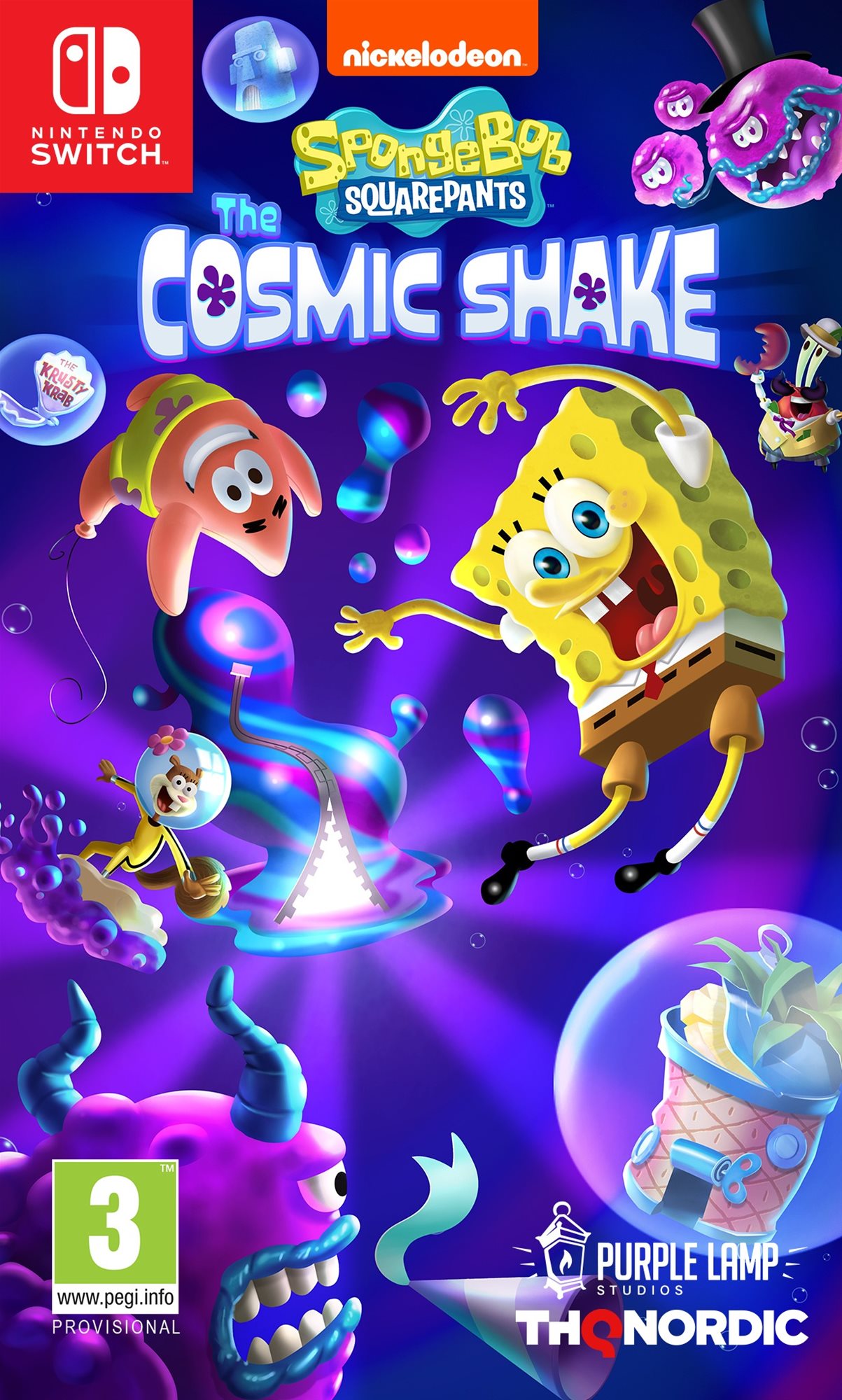 SpongeBob SquarePants Cosmic Shake - Nintendo Switch Console Game