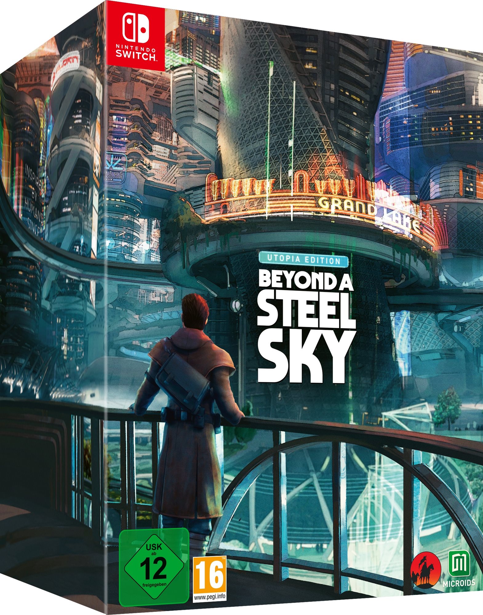 Beyond a Steel Sky: Utopia Edition -  Nintendo Switch Console Game