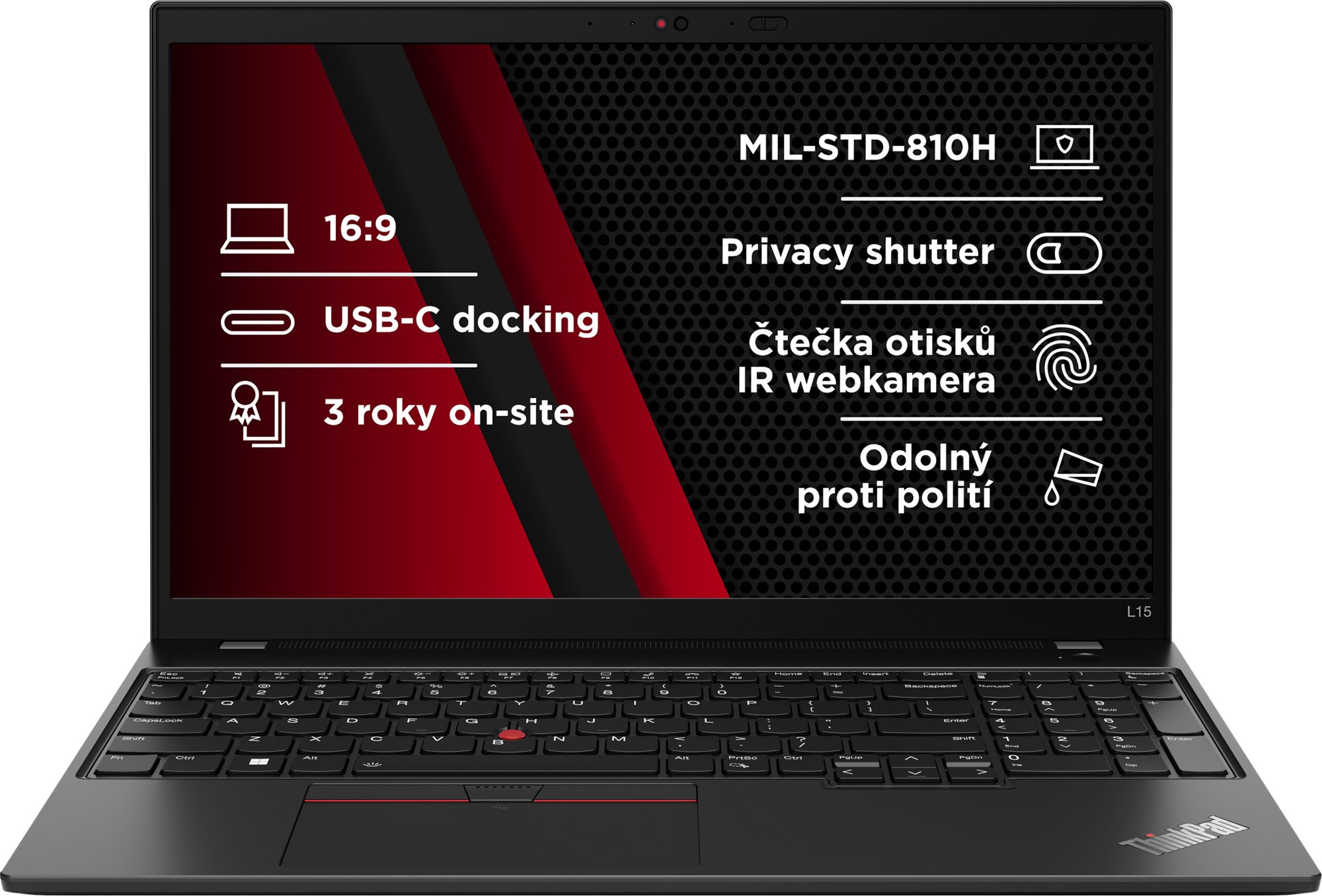 Lenovo ThinkPad L15 Gen 4 Thunder Black Notebook