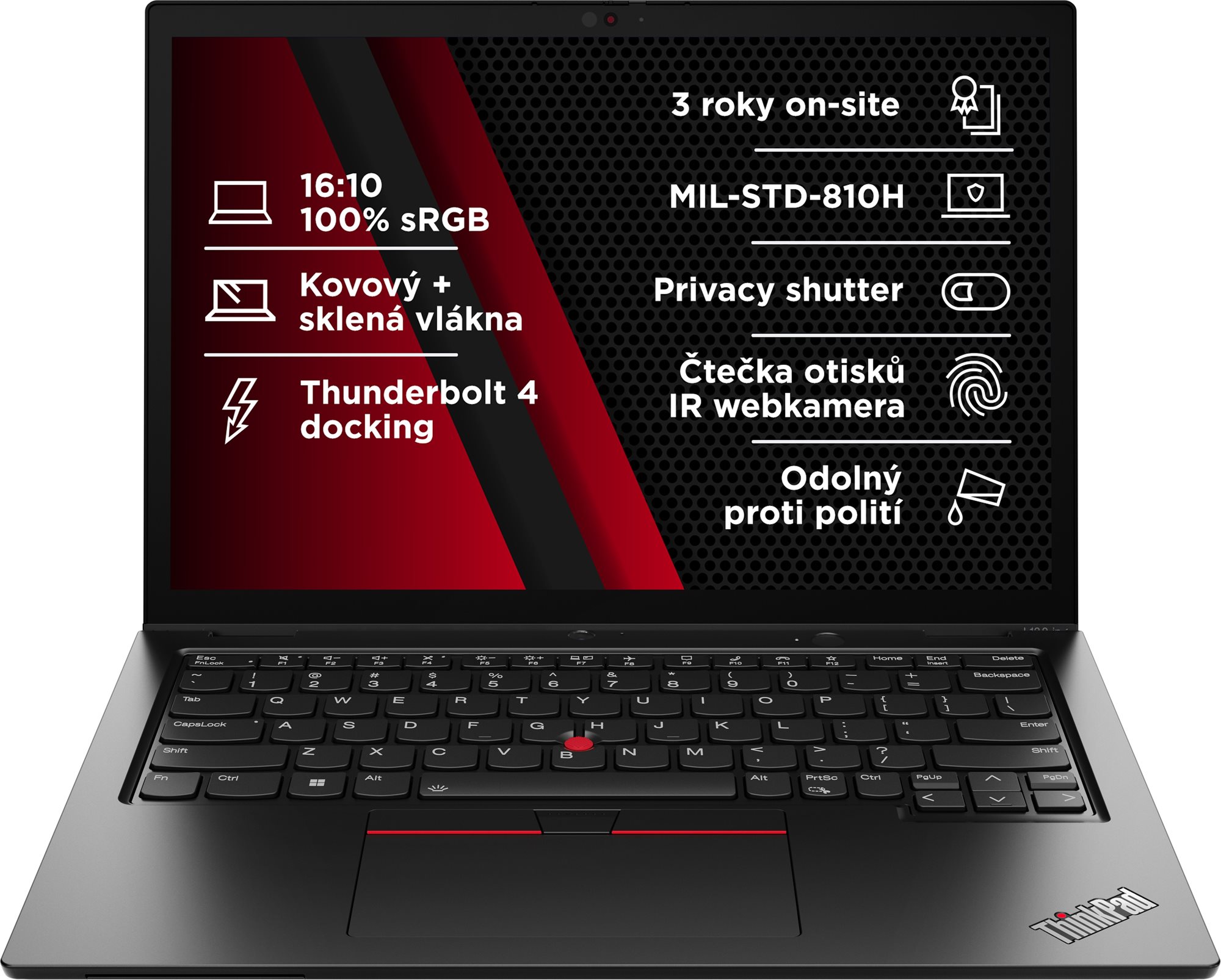 Lenovo ThinkPad L13 2-in-1 Gen 5 Black Notebook