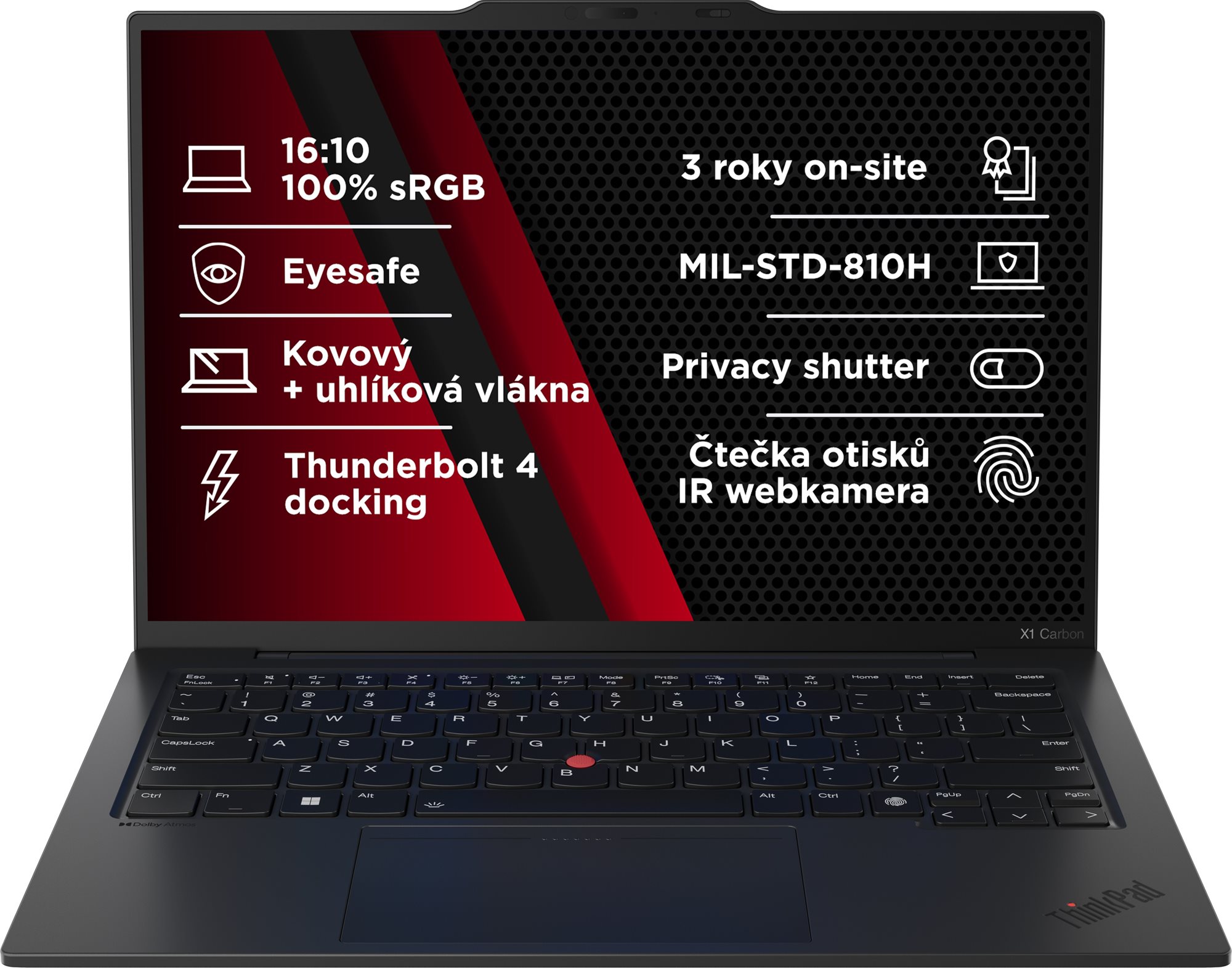 Lenovo ThinkPad X1 Carbon Gen 12 Black Notebook