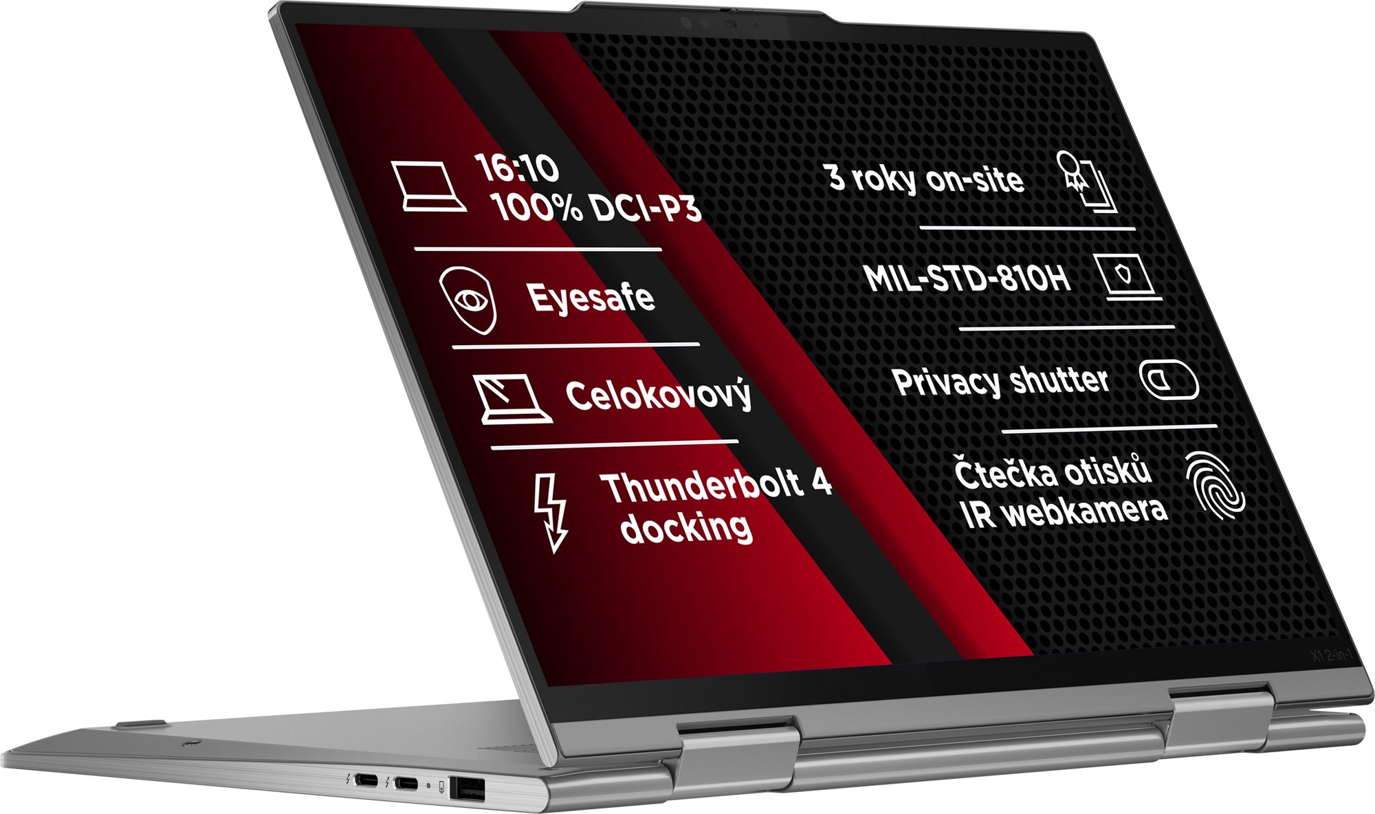 Lenovo ThinkPad X1 2-in-1 Gen 9 Grey 5G Notebook