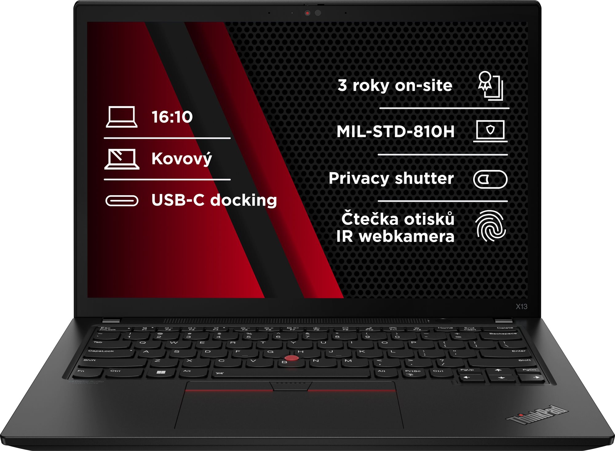 Lenovo ThinkPad X13 Gen 3 Thunder Black Notebook